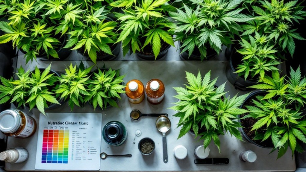 cannabis nutrient growth stages