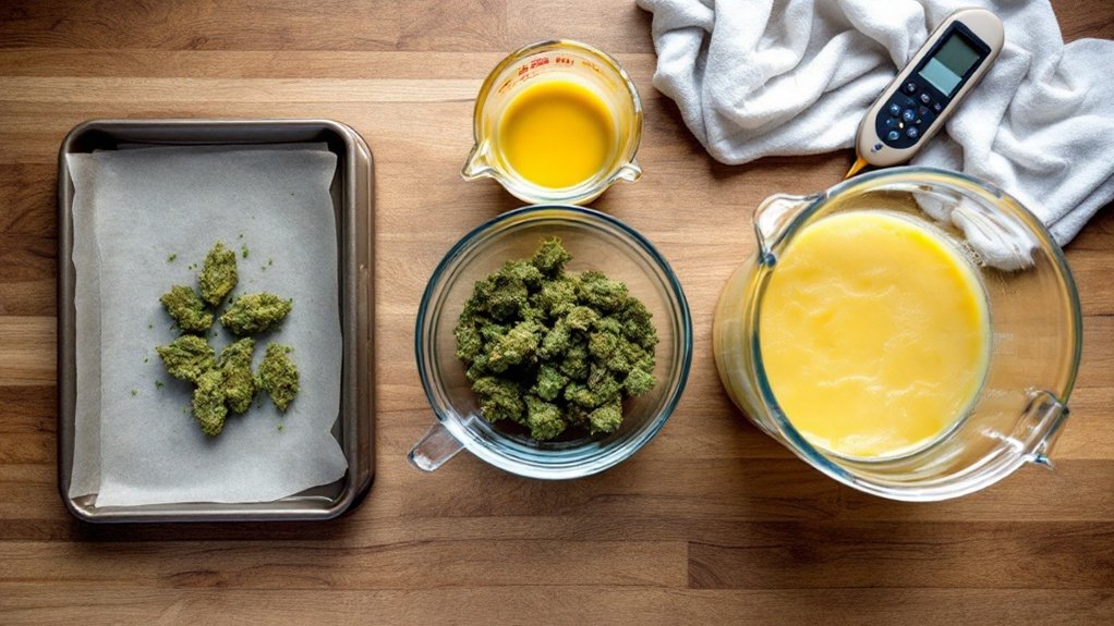 cannabutter infusion process explained