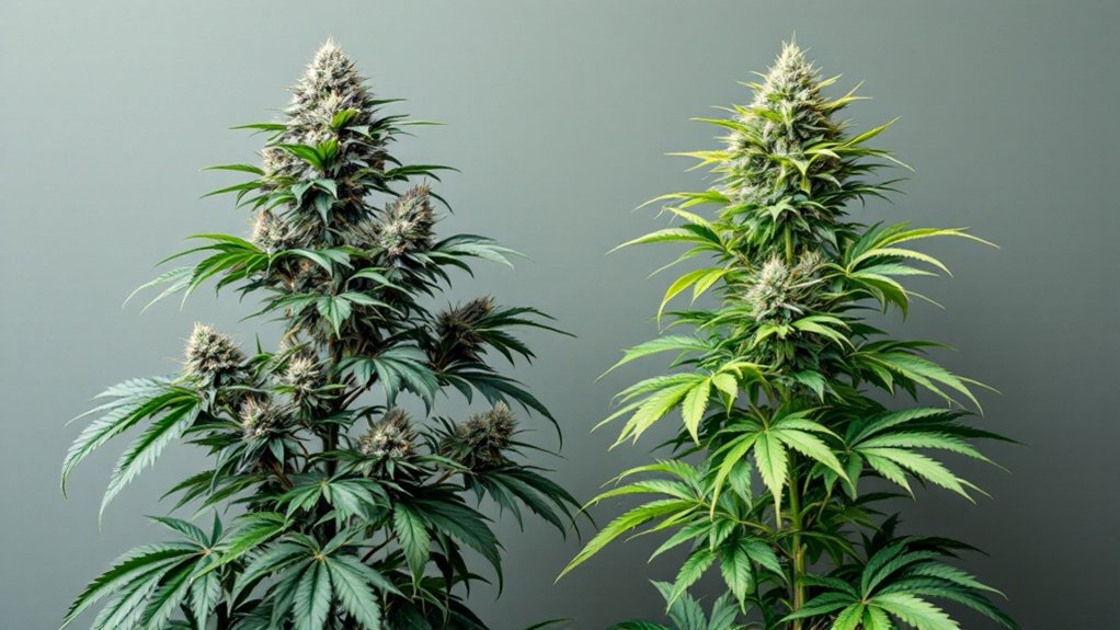 indica and sativa differences