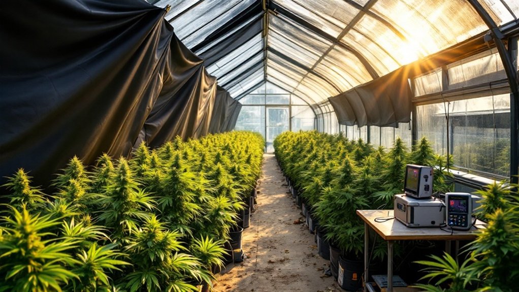 light deprivation cannabis cultivation